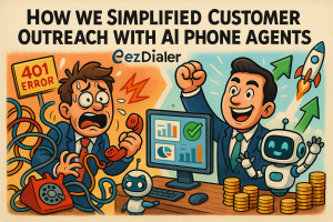 Illustration of digital interface with analytics in a modern office workspace setting, with a creative mood.